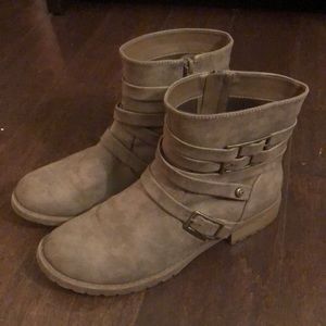 G by Guess Taupe Boots